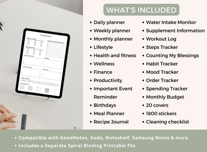 The Ultimate ADHD Productivity Planner (560+ Pages of Focus, Flow & Clarity)