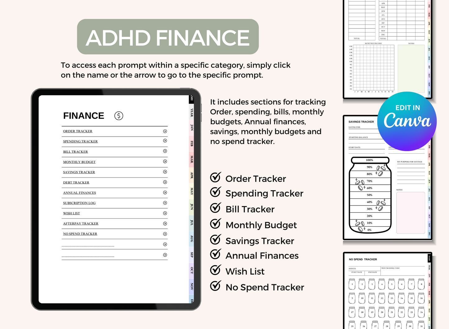 The Ultimate ADHD Productivity Planner (560+ Pages of Focus, Flow & Clarity)